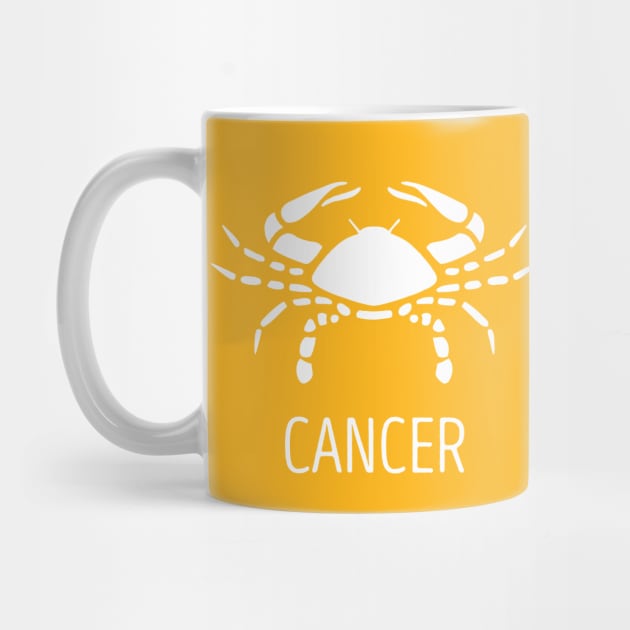 Astrological Zodiac Tee Shirts - Cancer the Crab by Nonstop Shirts